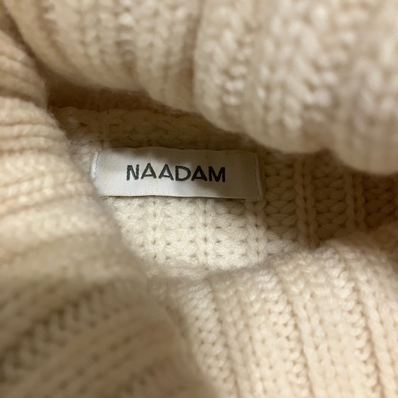 NAADAM Cashmere + Wool Two-Tone Sweater - Picture 5 of 6